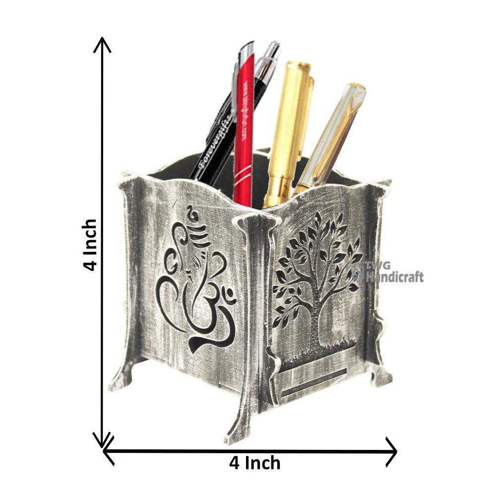 Manufacturer of Wooden Pen Stand Best Return Gifts for Marriage Function