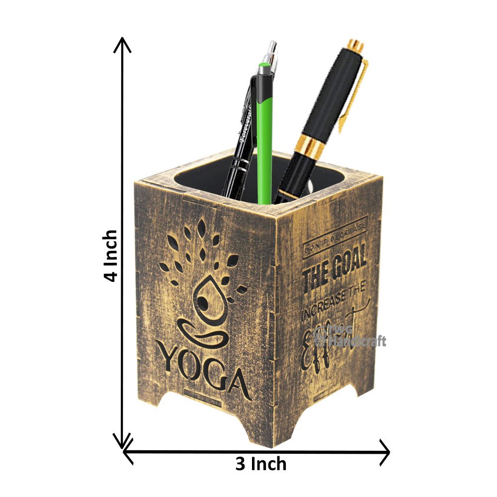 Wooden Pen Stand Manufacturers in Pune The Gift Wholesale Store