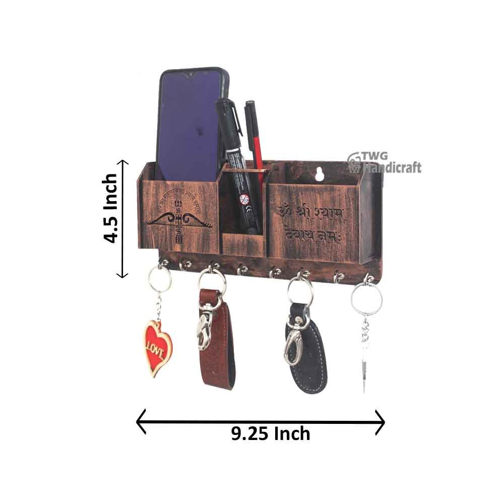 Ram Dhanush Key Hanging Wooden Mdf 9.25 inch ( 23.5 cm )