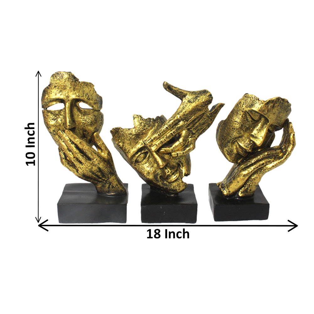 Decorative Figurines Manufacturers in Chennai |Modern Face Art Statue