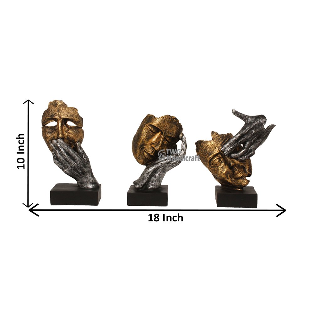Modern Face Sculpture Manufacturers in Chennai |Modern Face Art Statues