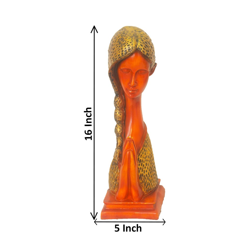 Exporters of Indian Cultural Statue Welcome Lady Handicraft Statue