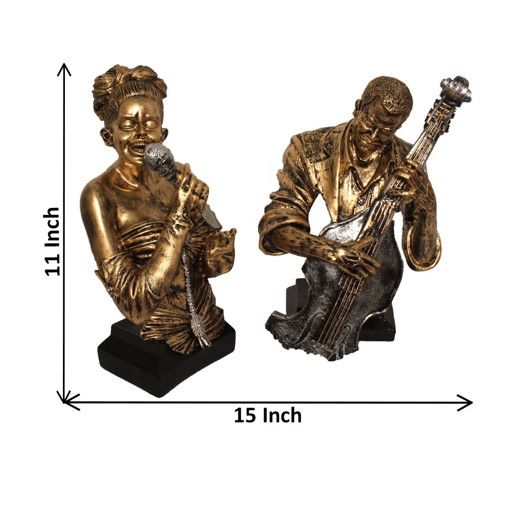 Decorative Sculptures Manufacturers in India | musician showpiece