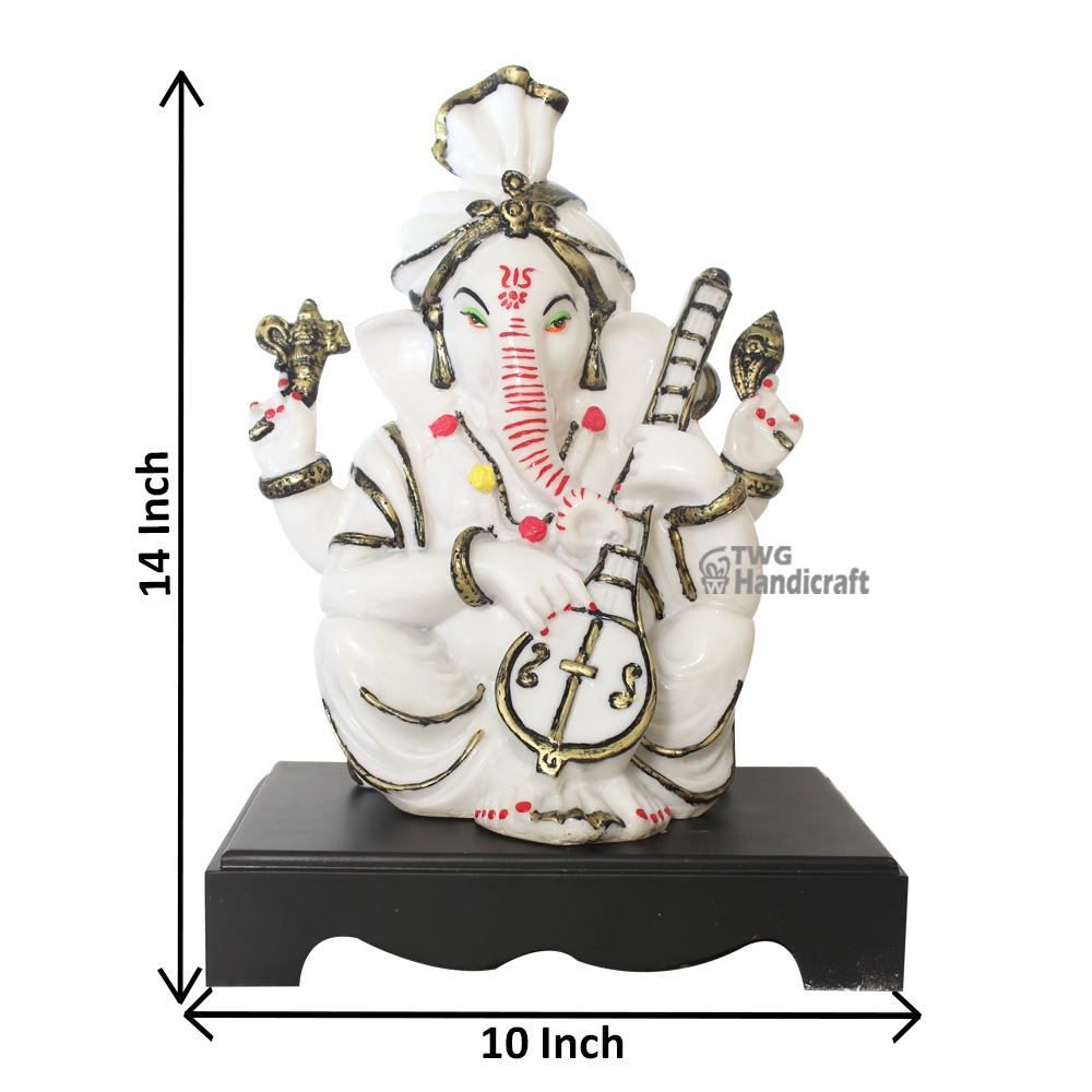 Marble Look Ganesh Statue Manufacturers in Pune TWG Handicraft