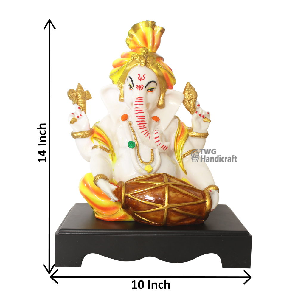 Marble Look Ganesh Statue Manufacturers in Pune contact for bulk orders