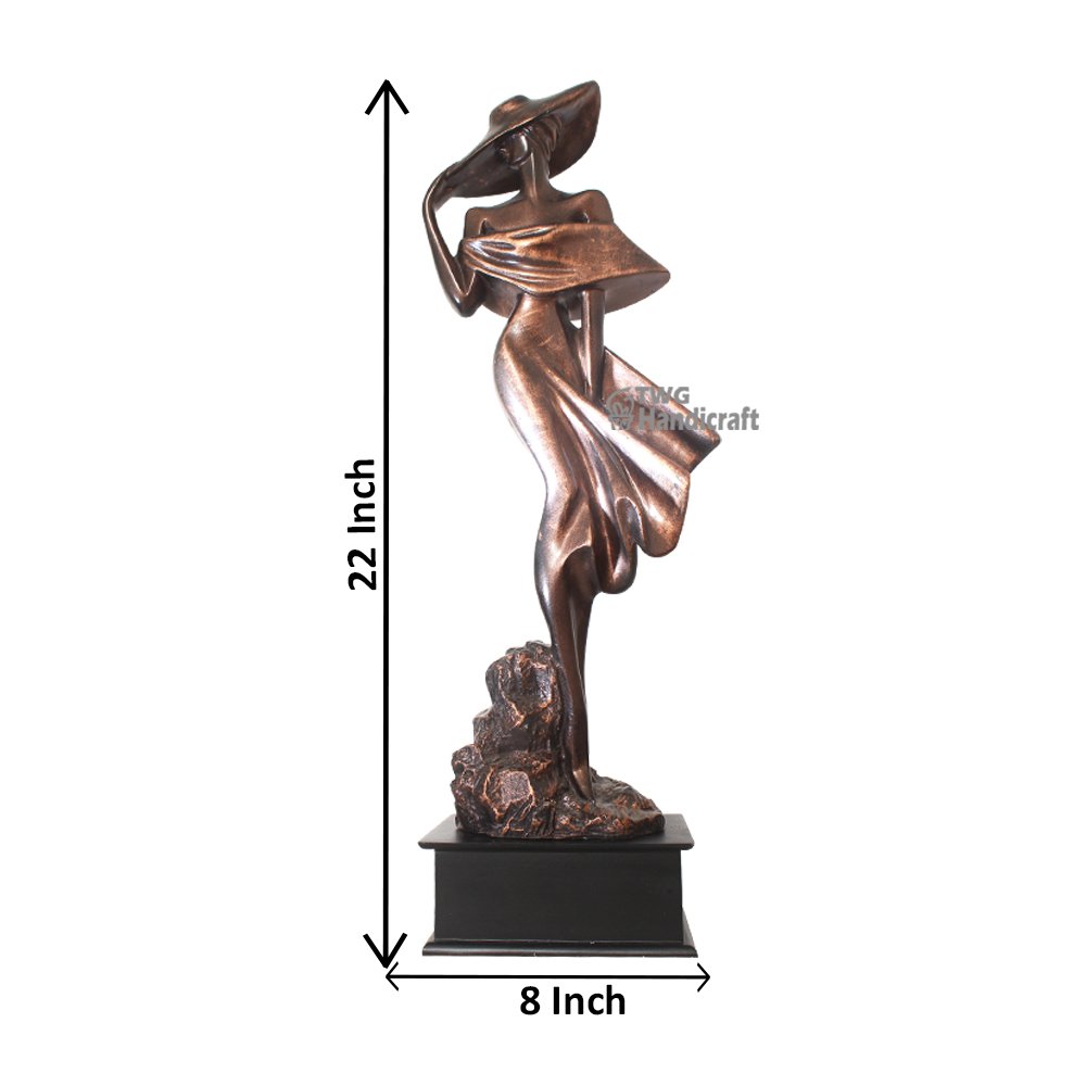 Decorative Statue Wholesale Supplier in India | Lady Showpiece Figurine