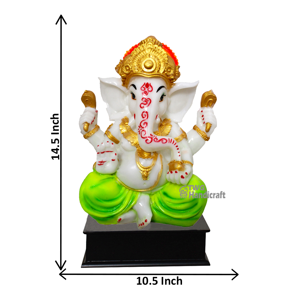 Marble Look Ganesh Statue Manufacturers in India | Dealers Enquiry Inv