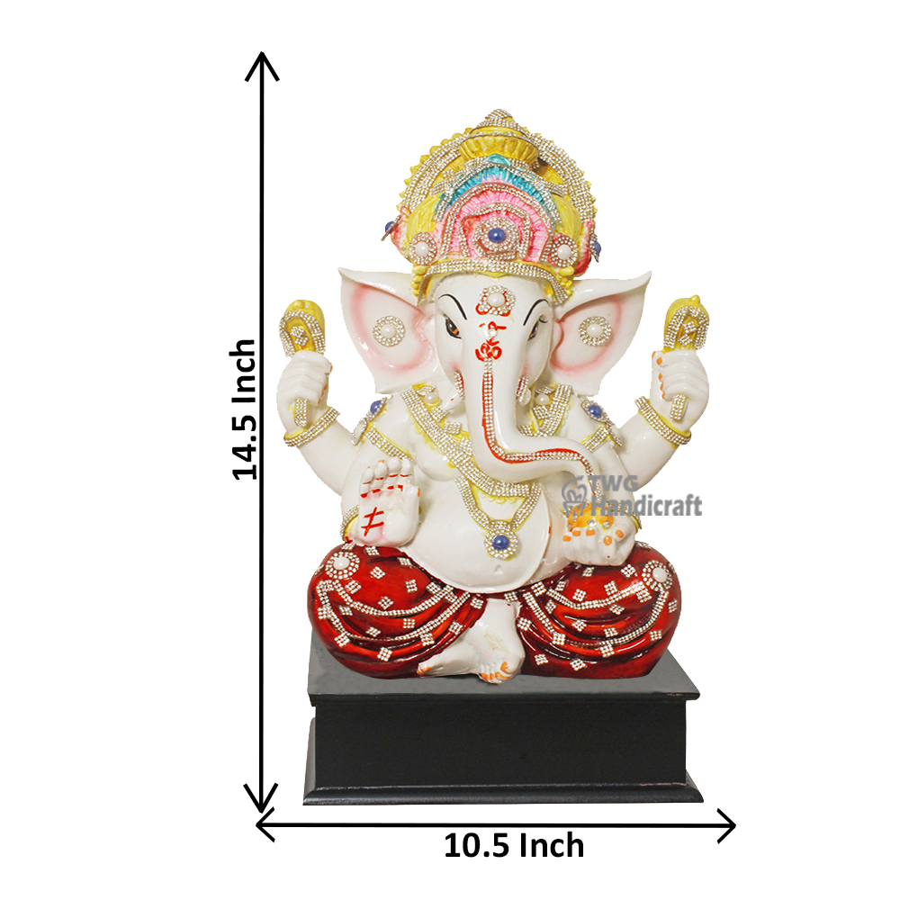 Manufacturer of Marble Look Ganesh Statue | Dealers Enquiry Invited