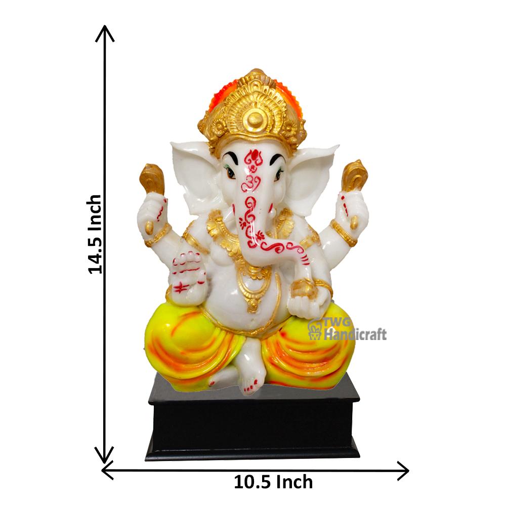 Marble Look Ganesh Statue Manufacturers in India factory rate