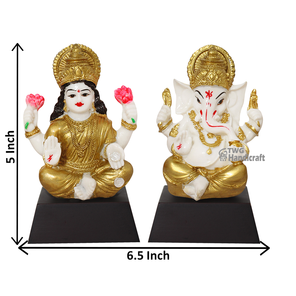 Lakshmi Ganesh Statue Wholesale Supplier in India Gift Items Factory