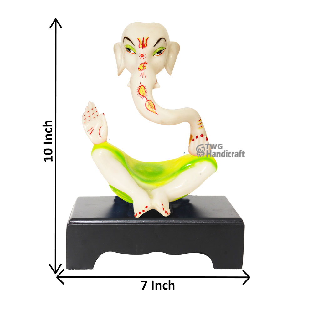 Marble Look Ganesh Statue Manufacturers in Mumbai | Dealers Enquiry Invited
