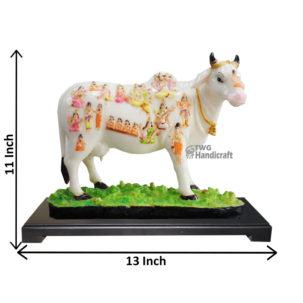 Kamdhenu Cow and Calf Statue Manufacturers in India | Cow Figurine Wholesale Rate
