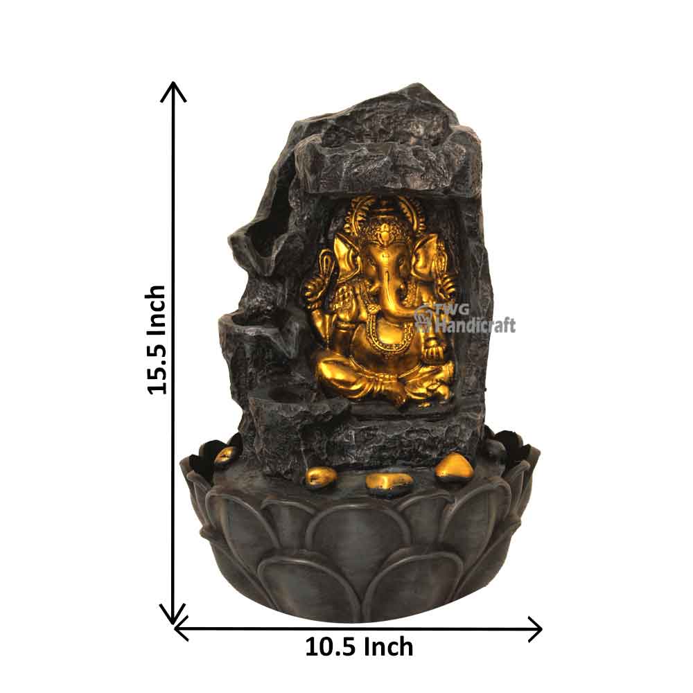 Exporters of Ganesha Water Fountain Table Decor Fountain Suppliers in India