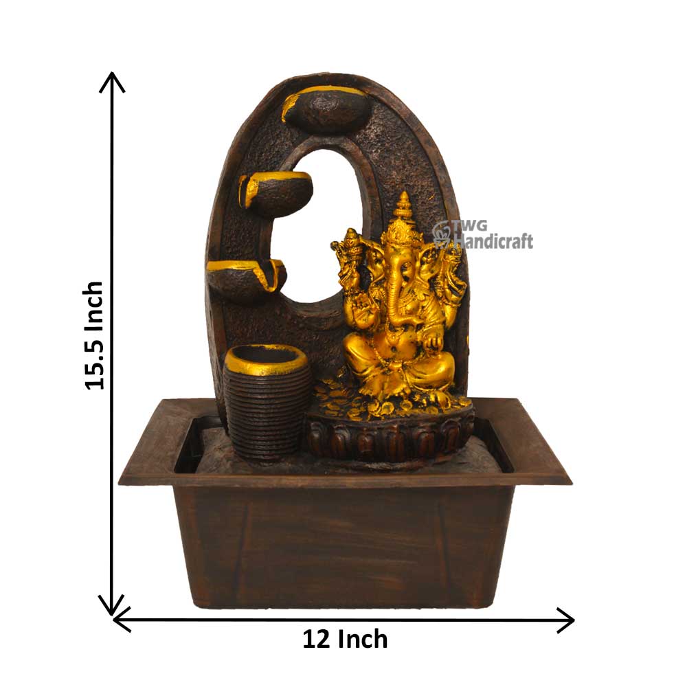 Ganesha Indoor Fountain Wholesale Supplier in India Fountain- TWG Handicraft