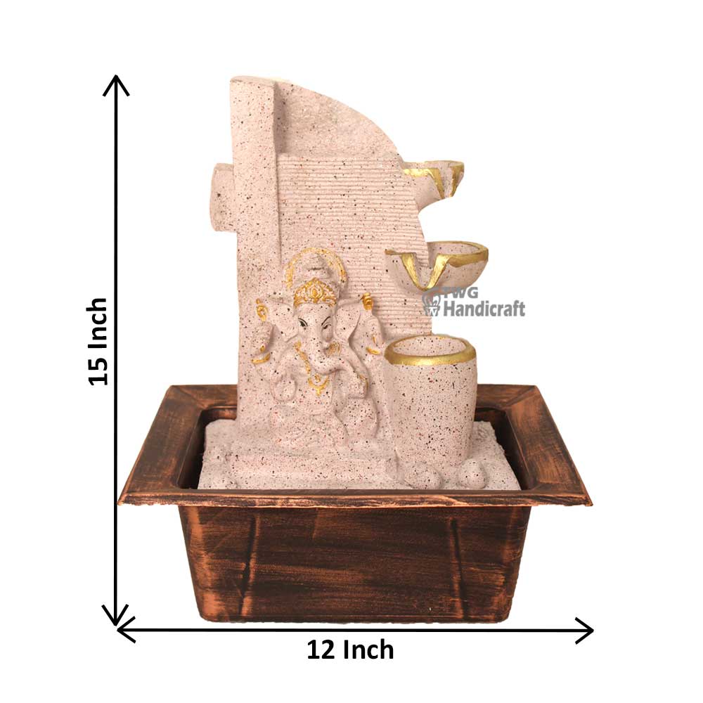Ganesha Indoor Fountain Wholesale Supplier in India  Fountain Showpiece