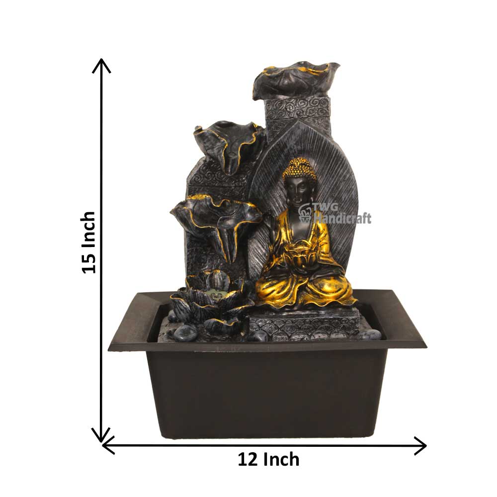 Buddha Indoor Water Fountain Manufacturers in Chennai at Factory Rate - TWG Handicraft