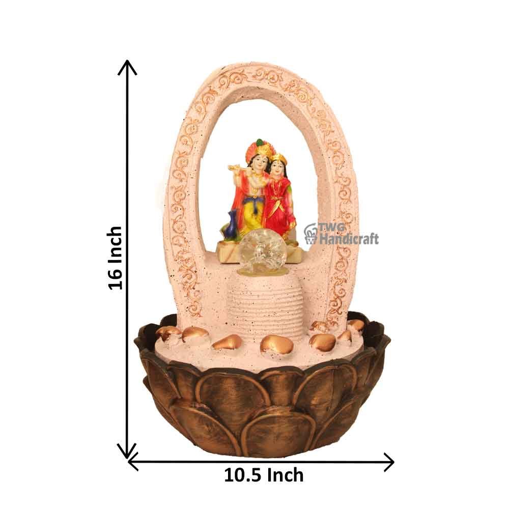 Exporters of Radha Krishna Indoor Fountain Small Size indoor waterfall