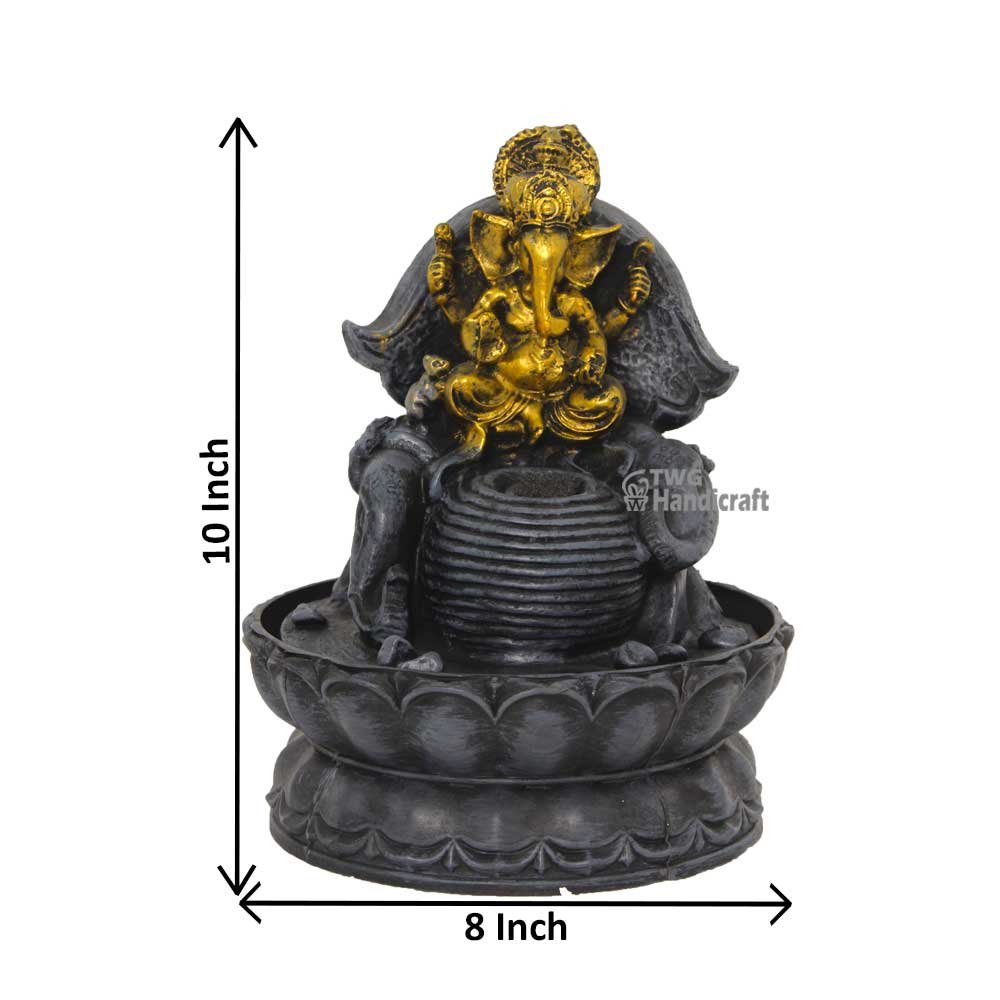 Manufacturer of Ganesha Indoor Water Fountain Resin Waterfalls Fountain