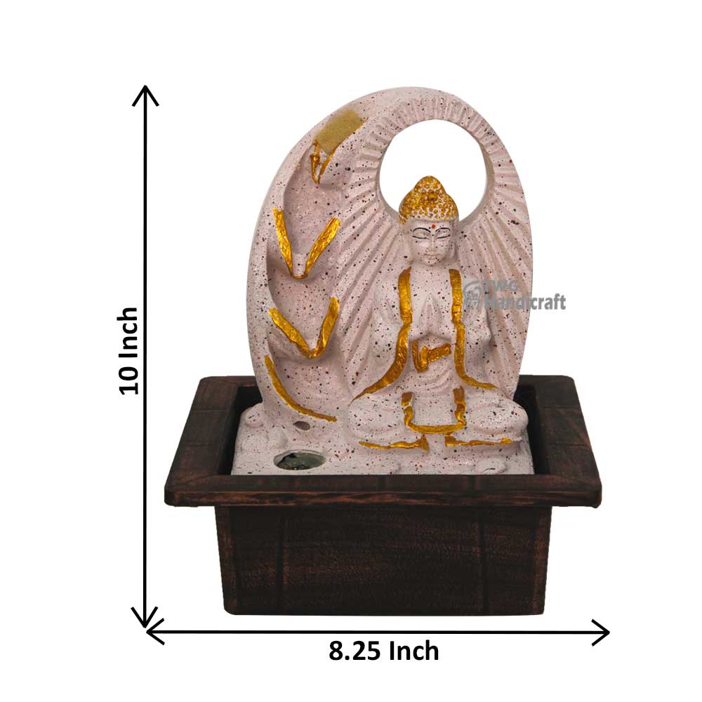 Manufacturer & Wholesale Supplier of Tabletop Buddha Water Fountain Showpiece