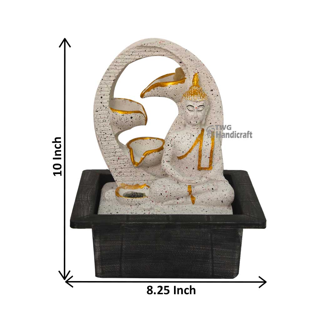 Manufacturer & Supplier of Lord Buddha Indoor Water Fountain at Factory Rate