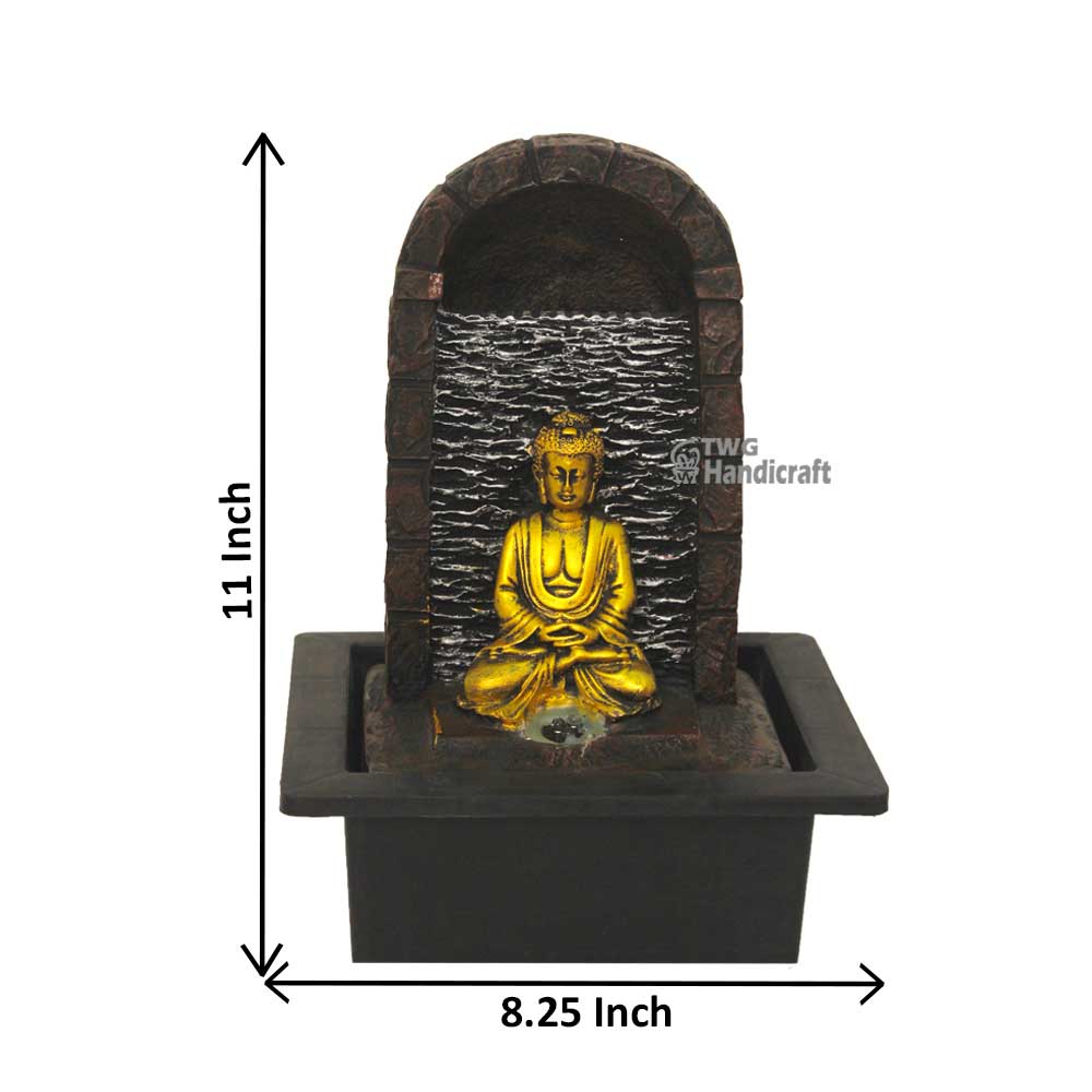 Buddha Tabletop Water Fountain Wholesale Supplier in India Fountain with LED