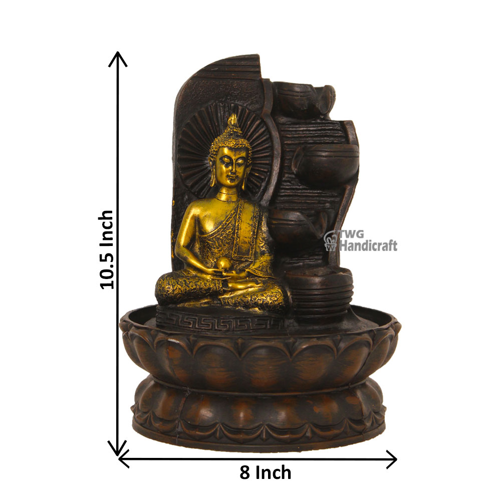 Buddha Tabletop Water Fountain Manufacturers in India Small Size Water Fountain