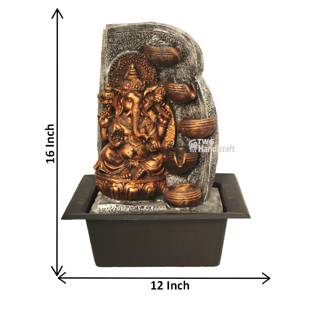 Ganesha Water Fountain Wholesale Supplier in India | Large Collection
