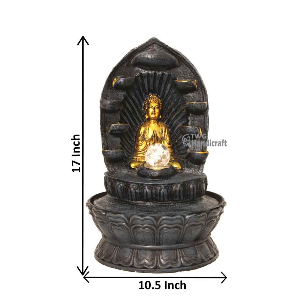 Manufacturer of Buddha Tabletop Fountain Contact for bulk orders Fountain