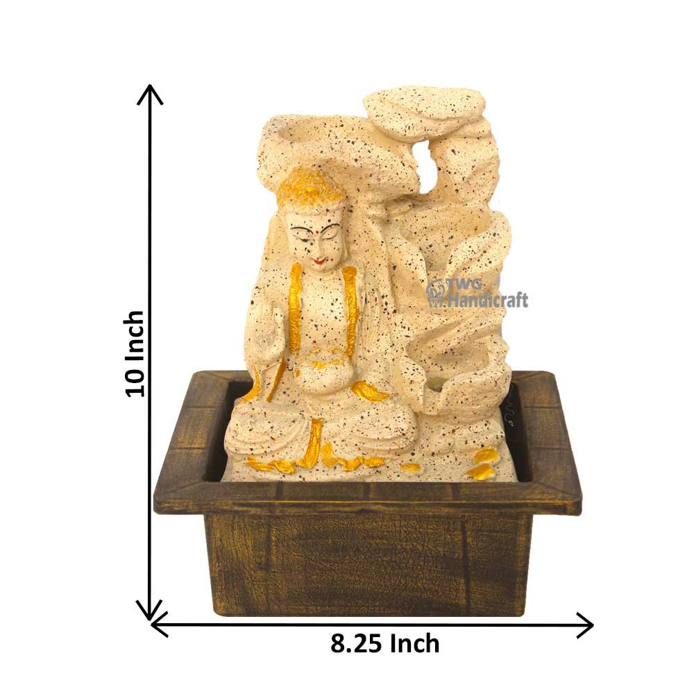 Manufacturer & Wholesale Supplier of Buddha Handicraft Water Fountain Showpiece 