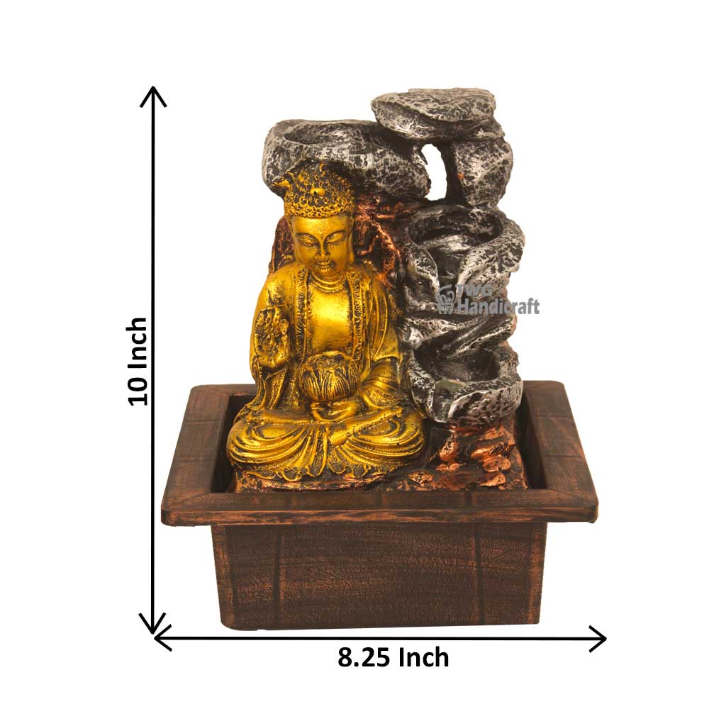 Manufacturer & Wholesale Supplier of Decorative Diya Buddha Fountain Showpiece