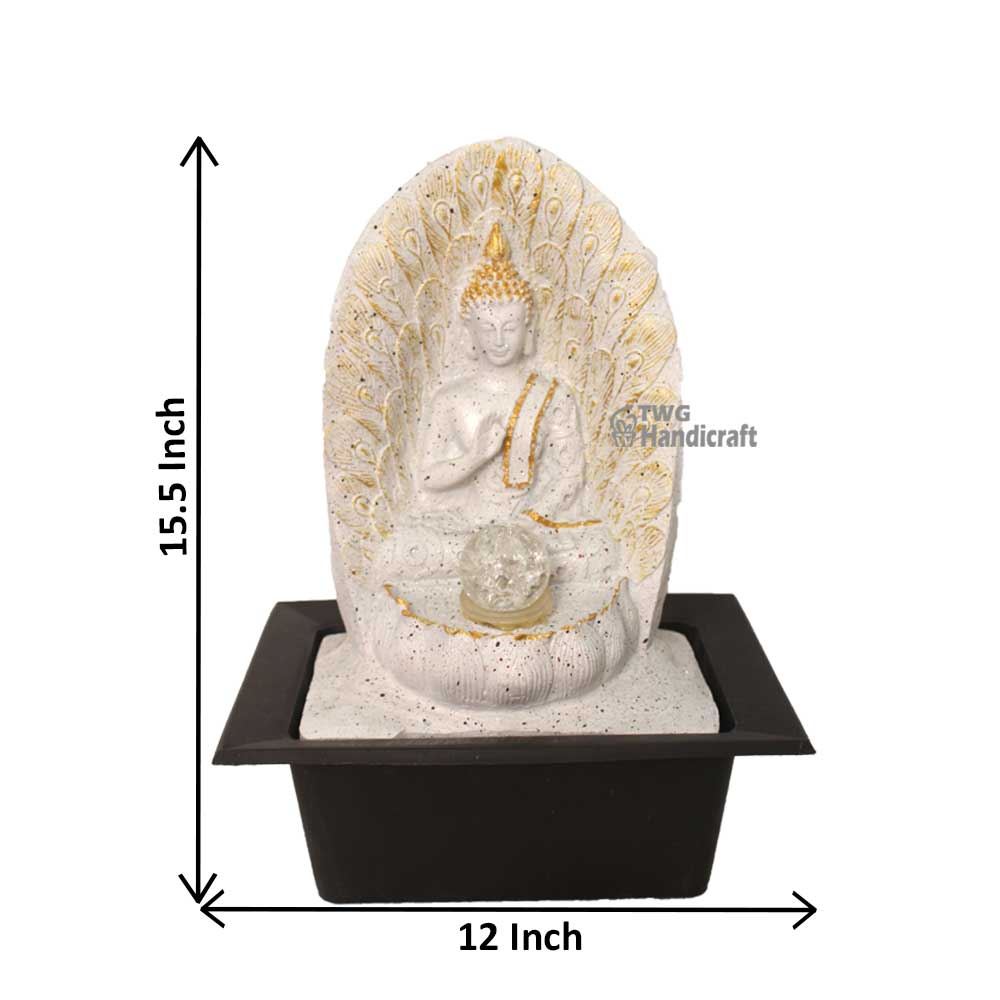 Buddha Water Fountain Wholesale Supplier in India bulk orders - The Wholesale Showpiece