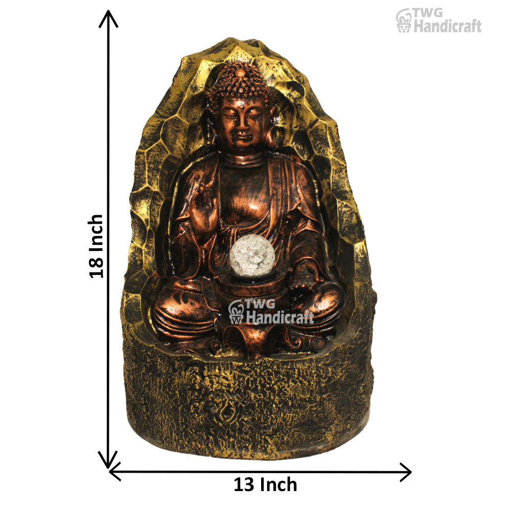 Buddha Indoor Water Fountain Manufacturers in India at Factory Rate - TWG Handicraft