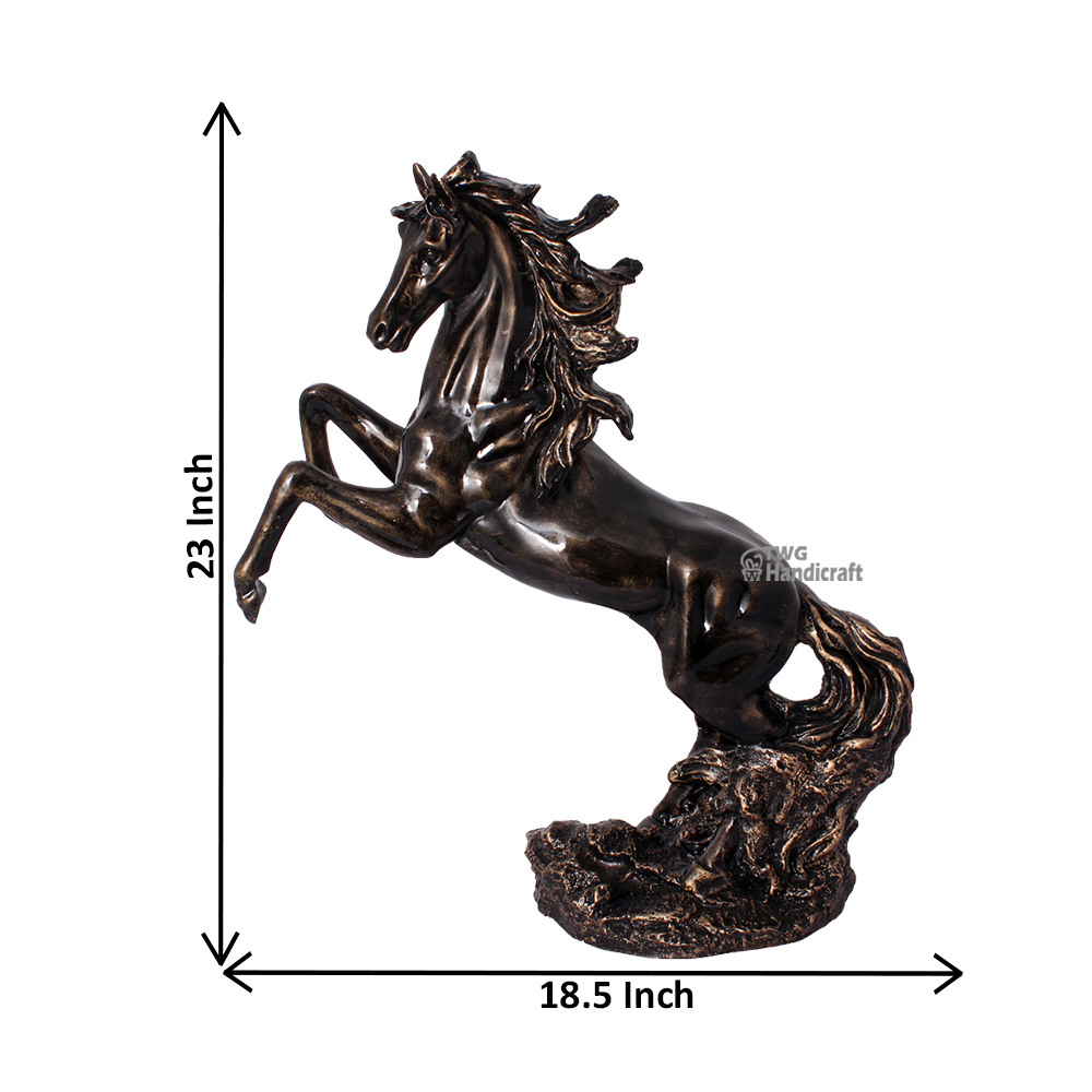 Running Horse Statue Showpiece Manufacturers in Kolkatta | Gifts Whols