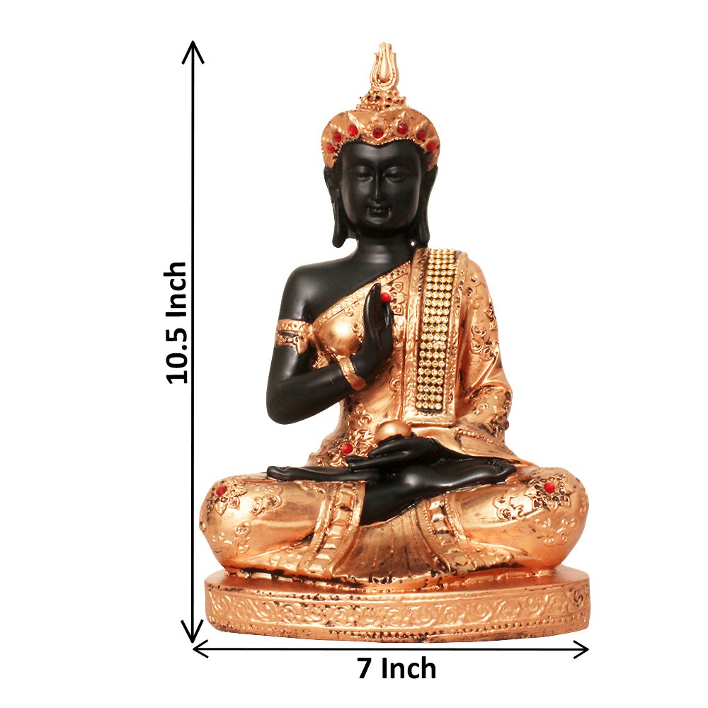 Manufacturer of Gautam Buddha Statue Gold Plated Buddha Statue