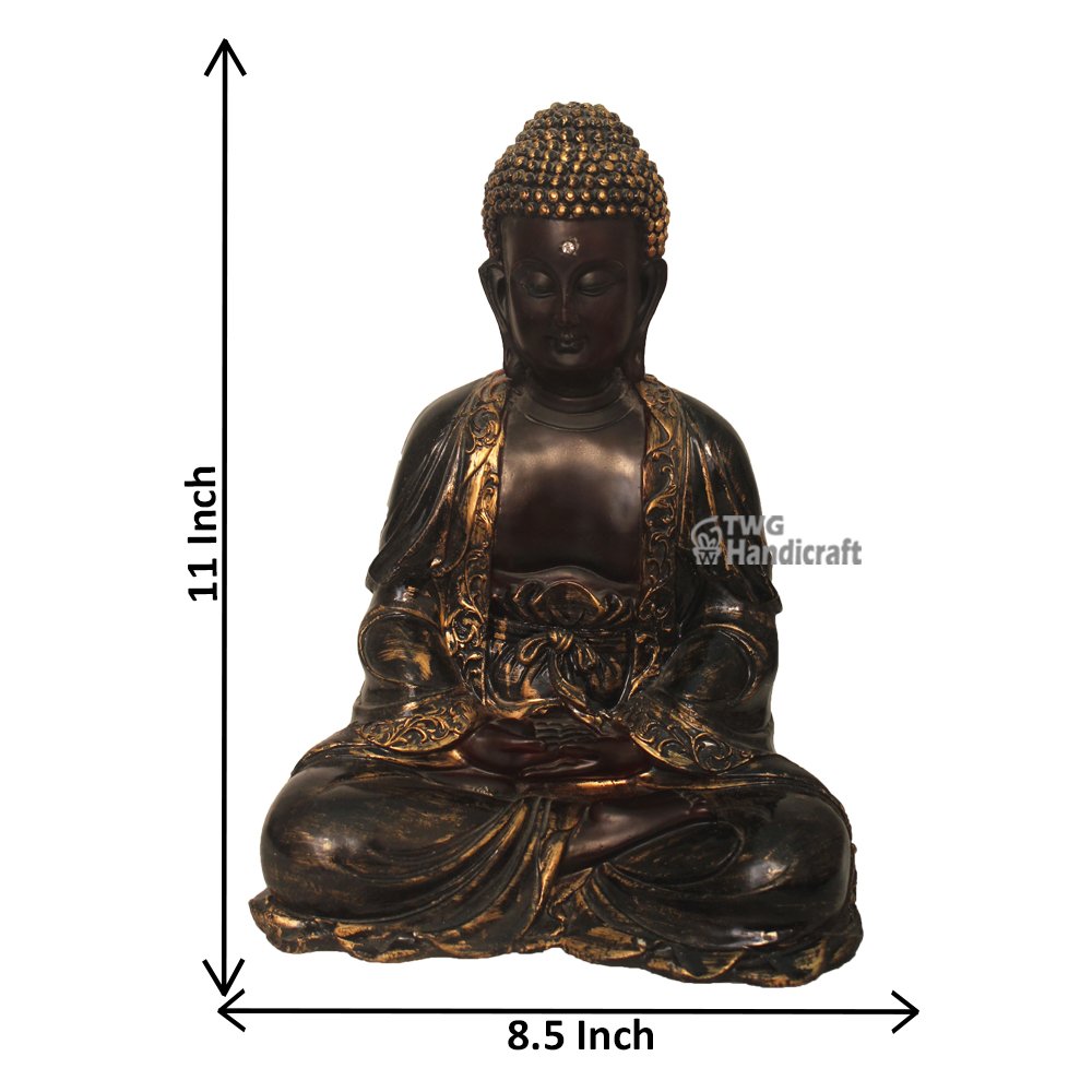 Gautam Buddha Statue Manufacturers in Banglore | Metalic Finish Statue