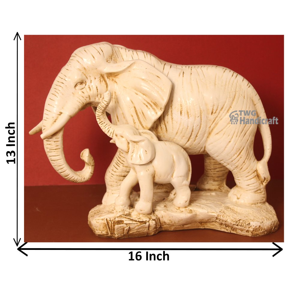 Elephant Family Statue Manufacturers in Chennai | Direct from Factory
