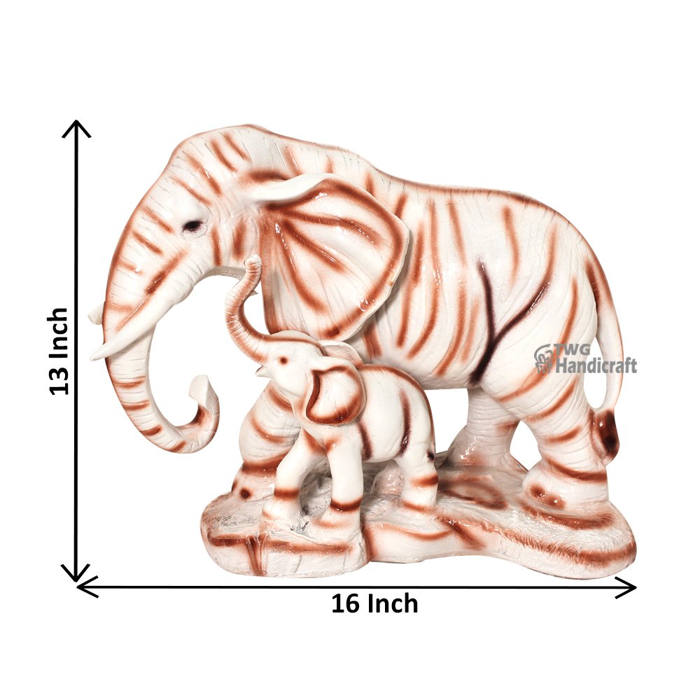 Elephant Family Statue Manufacturers in Mumbai | Elephant Sculptures