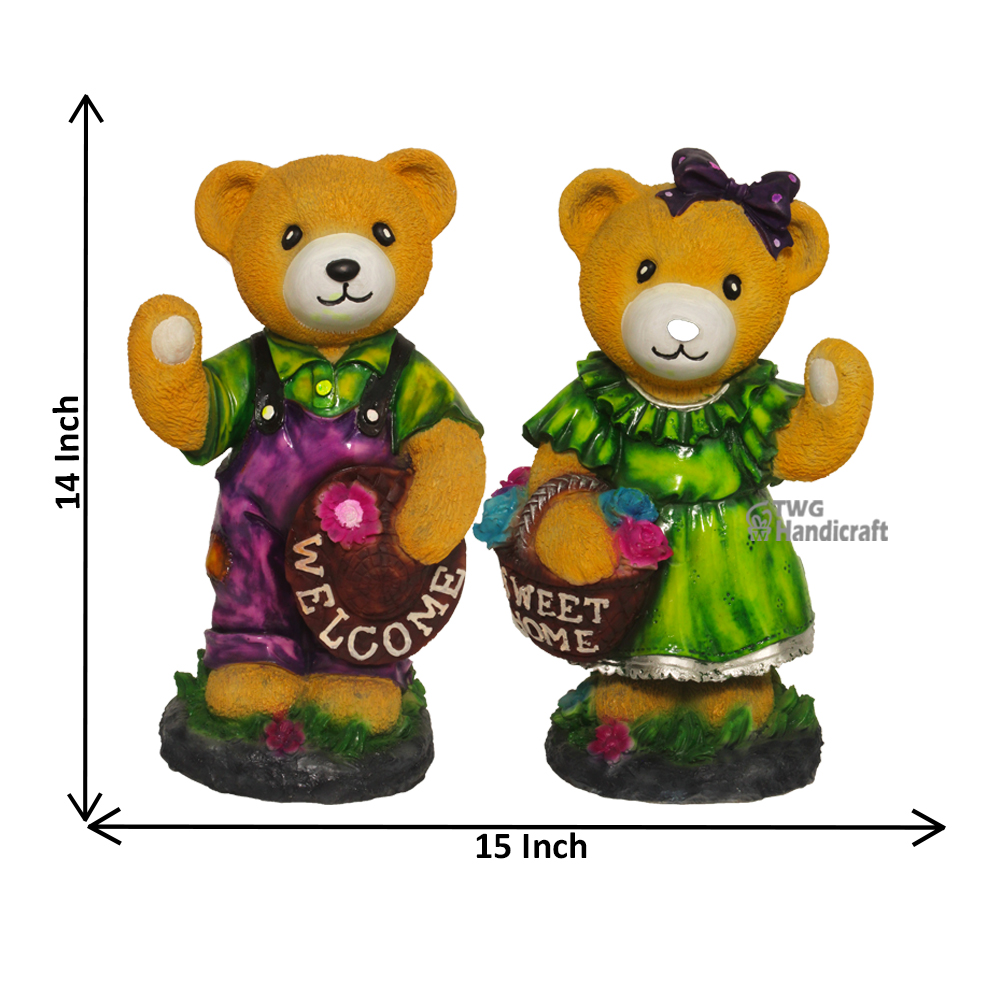 Bear Statue Manufacturers in Meerut | Decorative items Factory