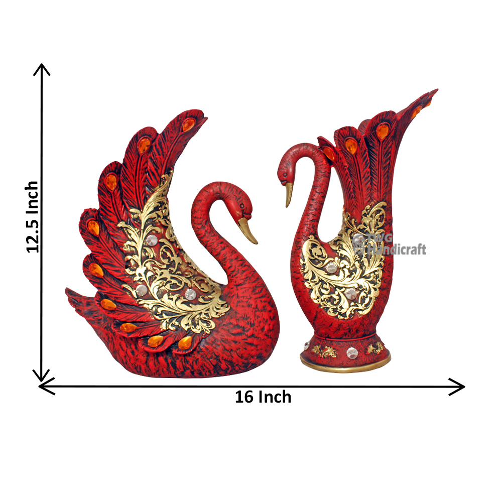 Feng Shui Swan Couple Statue Wholesale Supplier in India | Couple Stat
