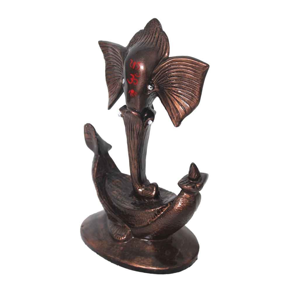 Modern Art God Ganesha Sculpture Showpiece For Resale 11 Inch ( 28 cm )