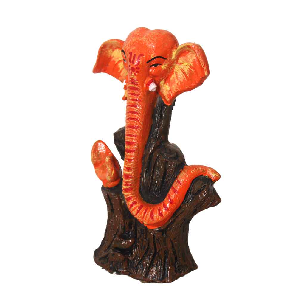 Lord Ganesha Face Showpiece For Home Decor 7 Inch