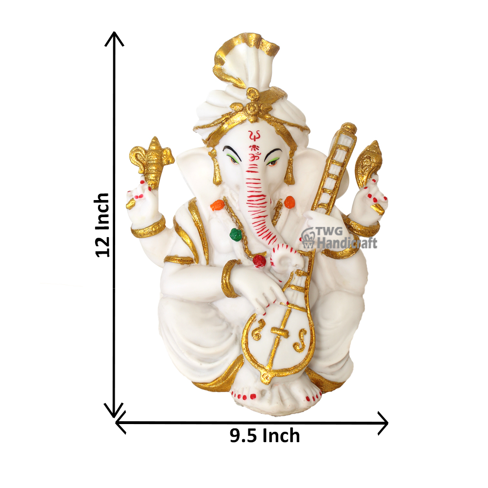 Marble Look Ganesh Statue Manufacturers in Pune | Dealers Enquiry Invited
