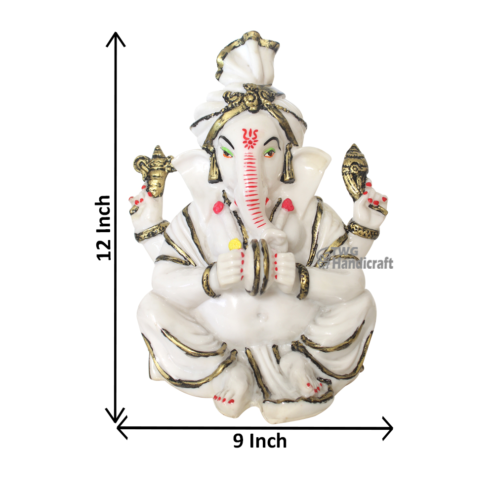 Exporters of Marble Look Ganesh Statue contact for bulk orders