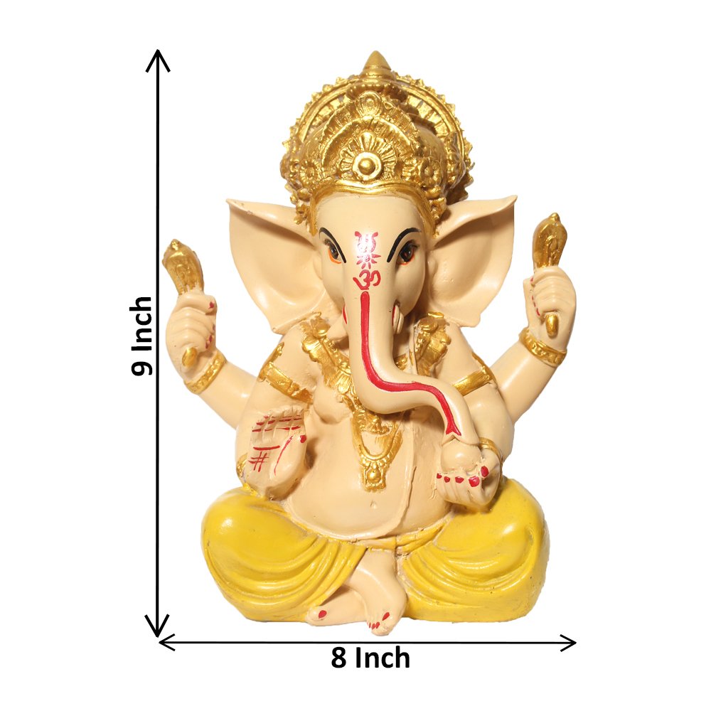 Ganesh Statue Hindu God Murti Manufacturers in Kolkatta Resin Indian God Idols