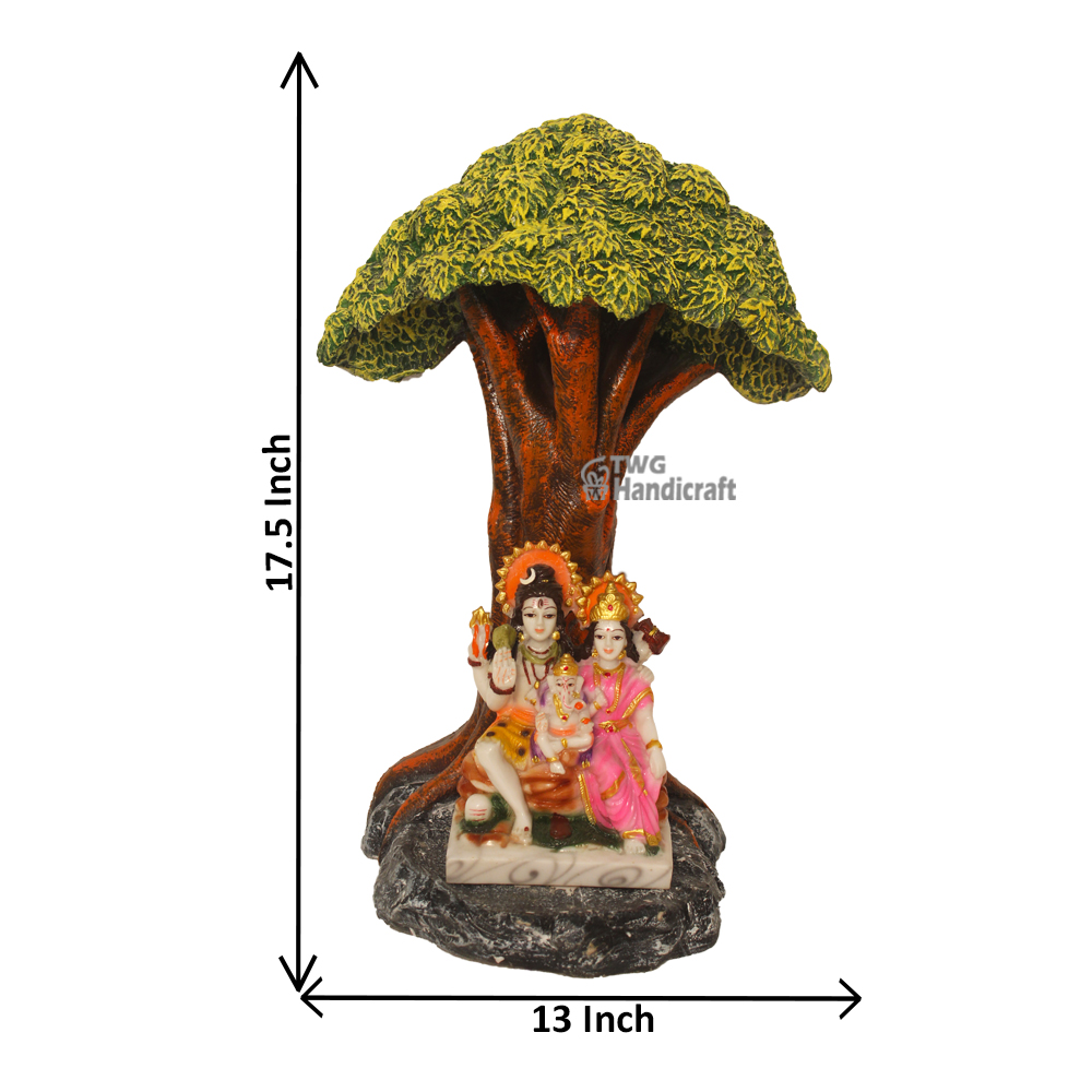Exporters of Lord Shiv Parivar Idol Statue | factory rate Antique Stat