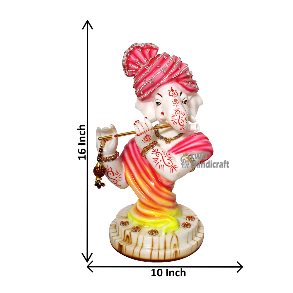 Marble Look Ganesh Statue Manufacturers in India contact for bulk orde