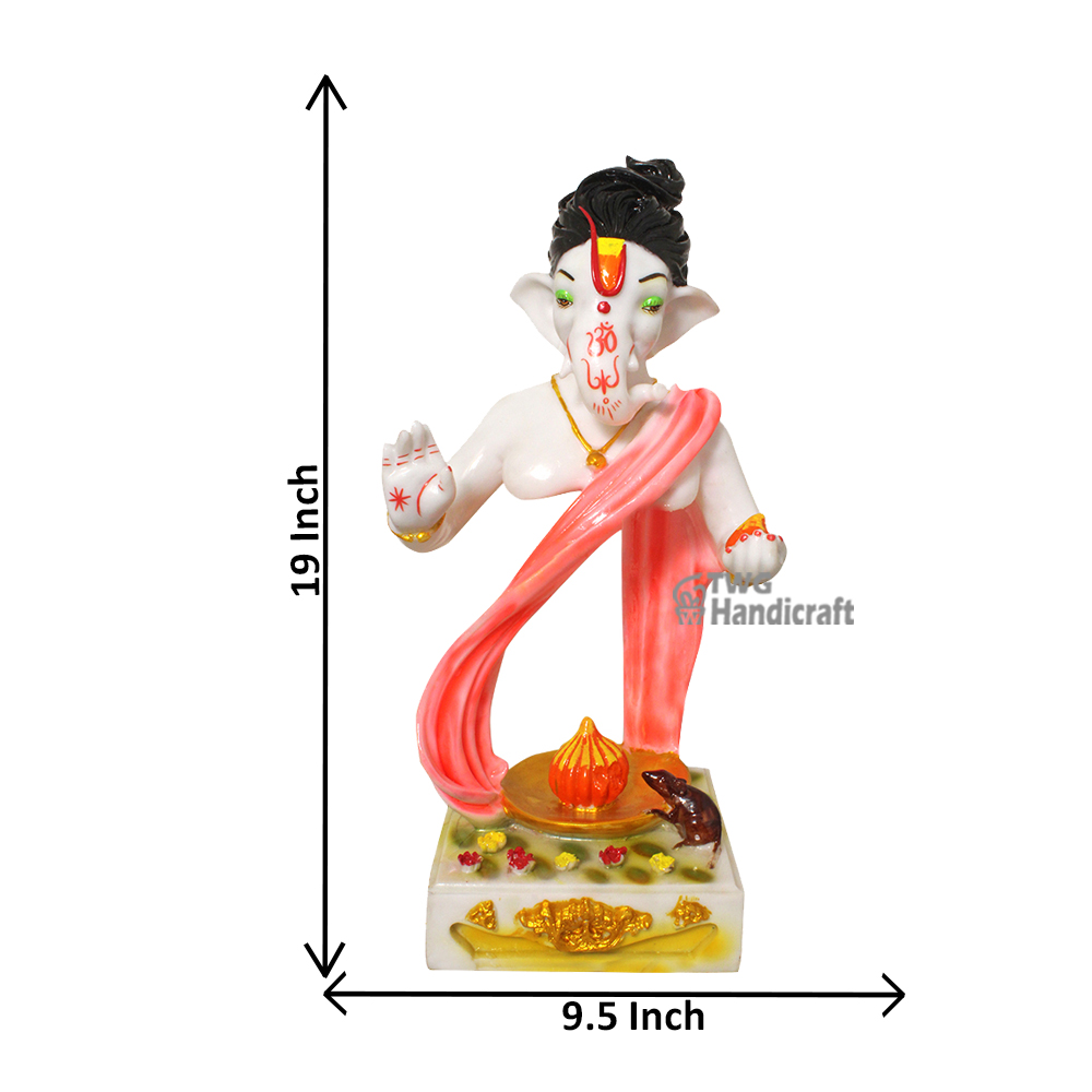 Marble Look Ganesh Statue Manufacturers in Delhi contact for bulk orde