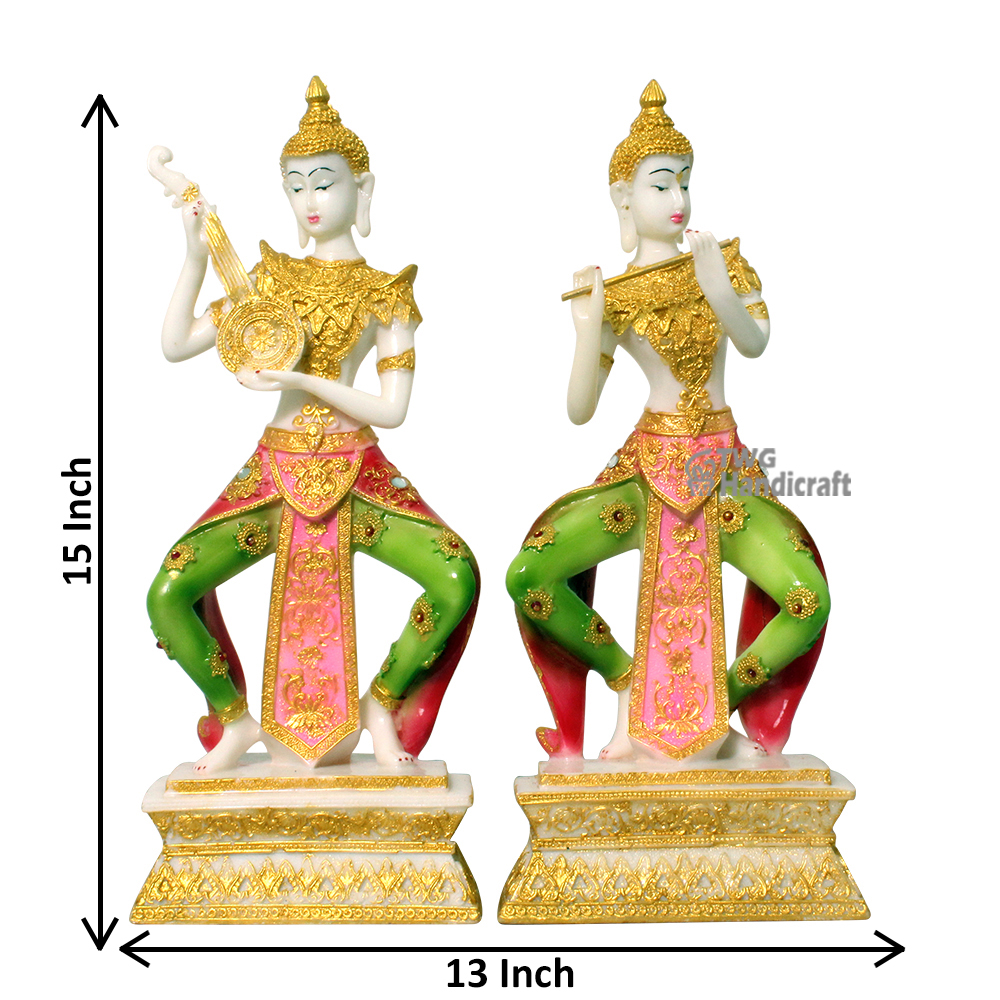 Manufacturer of Buddha Statue Marble Look Statue Factory
