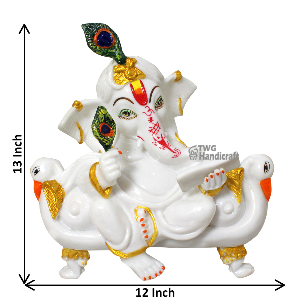 Marble Look Ganesh Statue Manufacturers in Meerut factory rate