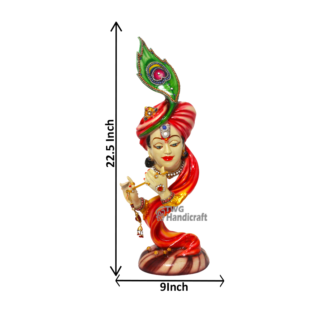Krishna Idol Suppliers in Delhi handmade handicraft statues